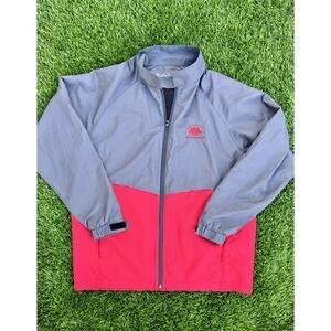 Sun Mountain Windwear “Maderas” Golf Jacket | Red/Gray | Men’s Medium
